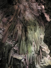 Gibraltar, v jeskyni sv. Michala