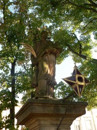 Blovice, socha sv. J. Nepomuckého