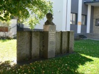 Kašperské Hory, pomník Karla Klostermanna
