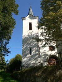 Věž kostela P. Marie Sněžné, Kašperské Hory