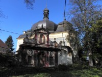 Šťáhlavy, kostel sv. Vojtěcha od zámku