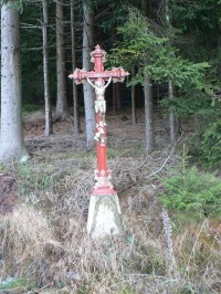 Křížek v osadě Studenec