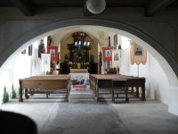 Nicov, vnitřek kostela sv. Martina