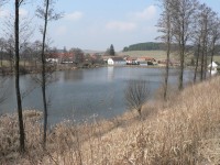 Frymburský rybník od východu