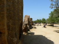 Agrigento, cesta Via Sacra