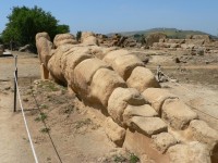 Agrigento, obří telemón