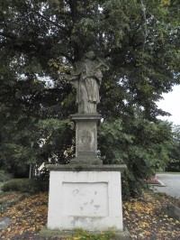 Lázně Evženie, socha sv. Jana z Nepomuku
