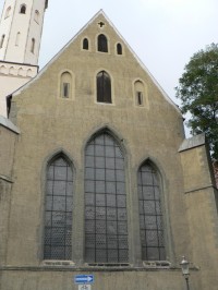 Žitava, presbytář kostela sv. Petra a Pavla