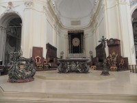 Noto, hlavní oltář katedrály
