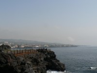 Catania, pohled na moře