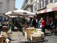 Catania, prodej zeleniny