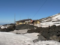 Etna, turistické středisko na jižním svahu