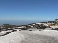 Etna, pohled ze svahu k západu