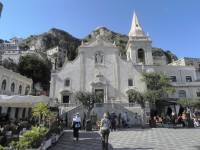 Taormina, kostel sv. Josefa, dnes výstavní síň