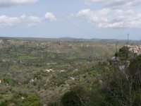 Palazzolo Acreide, údolí řeky Anapo