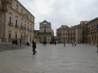 Syrakusy, Piazza del Duomo, chrám Santa Lucia