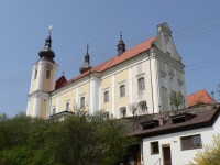 Nová Říše, klášterní kostel od jihovýchodu