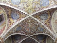 Nová Říše, strop kaple sv. Anny