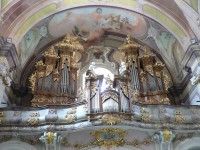 Nová Říše, varhany v klášterním kostele