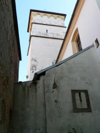 Hazlov, věž kostela