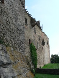 Lipnice nad Sázavou, jihozápadní strana hradu