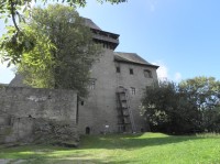 Lipnice nad Sázavou, severovýchodní strana hradu