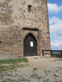 Lipnice nad Sázavou, vstupní brána hradu