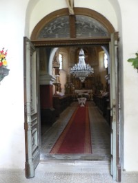 Vnitřek kostela sv. Kateřiny
