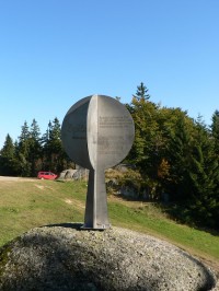 Tanvaldský Špičák, památník na 11. září 2001