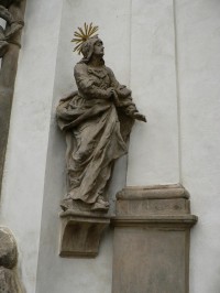 Kalvárie, socha, Panny Marie