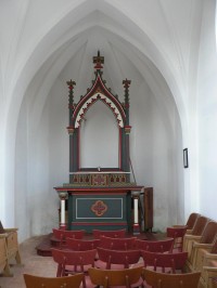 Sv. Markéta, vnitřek kaple
