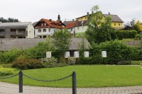 Lunz am See, pohled od zámku na město
