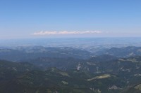 Gross Ötscher, pohled z vrcholu na sever