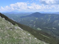 Gross Ötscher, jižní svahy hory
