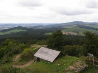 Kumburk - výhled na Bradlec a Tábor
