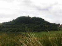 vrch Veliš - zřícenina hradu