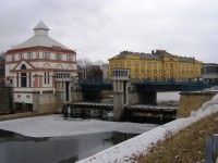 Hradec Králové - Moravský jez, vodní elektrárna na Orlici