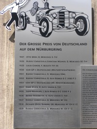 Nurburgring- jmenovky vítězů na Nordschlaife