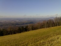 Kozákov - v pozadí Ralsko a Ještěd