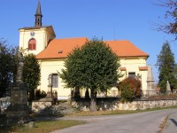 Probluz - kostel Všech svatých