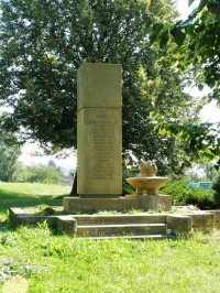 Chodovice - pomník obětem válek