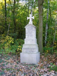 Les Svíb - pomník 1. magdeburského pěšího pluku č. 26 
