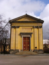 Josefov - kostel Nanebevstoupení Páně