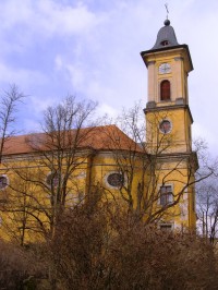 Josefov - kostel Nanebevstoupení Páně
