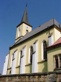 Dohaličky - kostel sv. Jana Křtitele