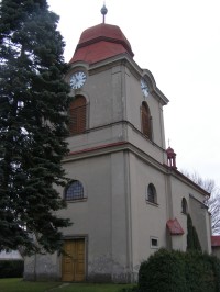 Velký Vřešťov - kostel Všech svatých