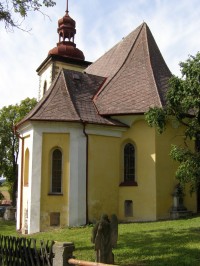 Lanžov - kostel sv. Bartoloměje
