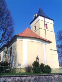 Lochenice – kostel narození Panny Marie