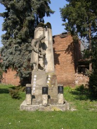 Mžany - pomník obětí obou sv. válek