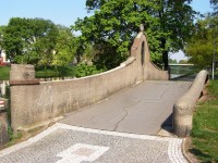 Hradec Králové - most přes Piletický potok